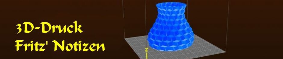 3D-Druck Tagebuch